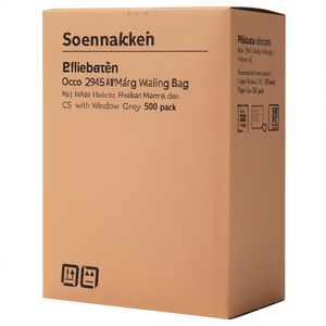 Soennecken Oeco 2945 Bolsa de Correo C5 con Ventana Gris Paquete de 500 - Product Image 2