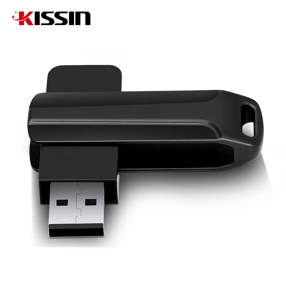 Swivel USB 2.0 3.0 Flash Drive, 1GB 2GB 4GB 8GB 16GB 32GB 64GB 128GB Logo kustom stik memori USB