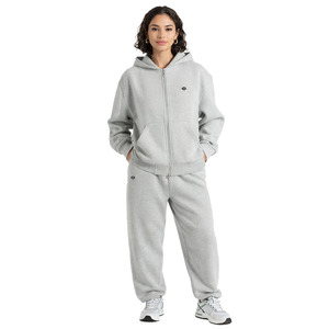 Plain 100% Cotton Tracksuit Female Custom logo Puff Print Embroidery Available Oversize Sweatshirts <b>Pants</b> Manufacturer Tracksuit - Product Image 1
