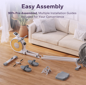 ข้อเสนอสุดคุ้ม 100% สำหรับเครื่องออกกำลังกายแบบพายเรือ Q1S MANUAL RESISTANCE ROWER สำหรับใช้ในบ้าน - Product Image 3