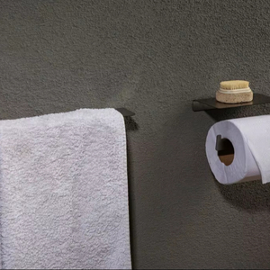 Porte-papier toilette moderne en acier inoxydable, montage mural, porte-papier toilette pour salle de bain d'hôtel - Product Image 6