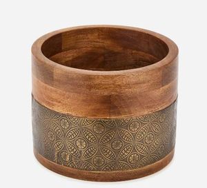 Jardinière de sol moderne en relief avec support, décoration de jardin intérieure et extérieure faite à la main, finition enduite de poudre - Product Image 4