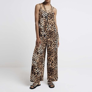 Monos de Algodón 100% de Alta Calidad, Transpirables, Estilo Vintage para Mujer, Ropa de Yoga y Fitness, Estampados Casuales y Formales - Product Image 1