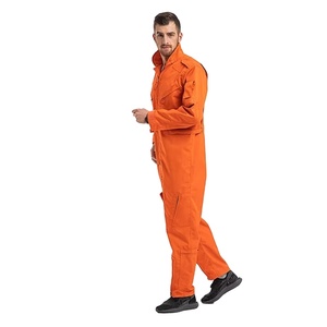 Overoles de Trabajo Unisex Personalizados, Duraderos, de Algodón, para Construcción, Seguridad en Exteriores, Mecánicos, Antiestáticos, Transpirables, Ignífugos - Product Image 2