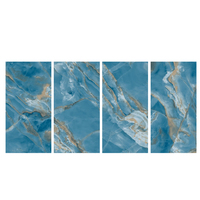 Carreaux muraux en porcelaine émaillée numérique Andromeda Sky High Gloss 60x120cm, modernes, antibactériens, pour salle à manger