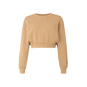 Novedades: Sudadera con Capucha Oversize Casual para Mujer, Estilo Urbano, Invierno, 320 GSM, Personalizable, Color Beige, 100% Algodón - Product Image 6