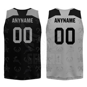 Uniforme de Baloncesto Reversible de Último Diseño, Uniforme de Baloncesto Reversible Más Vendido - Product Image 4