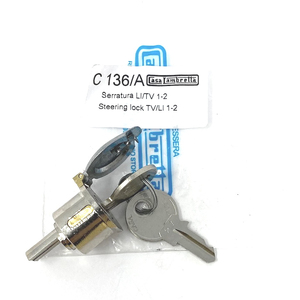 Bloqueo de Dirección con Cubierta para Lambretta LI S1 + S2 + TV1 + TV2 para su Motocicleta - Product Image 1