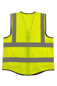 2025 enduit chaud gilet veste personnalisé de haute qualité haute visibilité sécurité imperméable coupe-vent Pu haute réfléchissant étanche à l'eau pour les hommes - Product Image 2