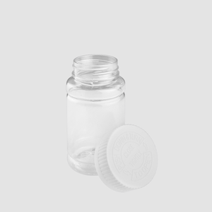 บรรจุภัณฑ์ขวดพลาสติกใส PET สีน้ำตาล/100มล. บรรจุภัณฑ์ขวดพลาสติกผู้ผลิตจากเวียดนาม-M0272 - Product Image 3