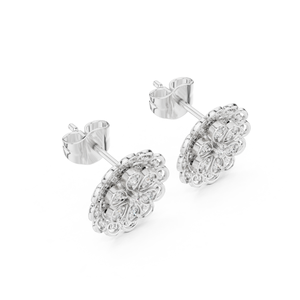 Pendientes de Diamantes de Lujo, Diamantes Cultivados en Laboratorio, Oro Amarillo, Corte Brillante, Joyería Moderna para Mujer, Certificado IGI, Venta al por Mayor - Product Image 4