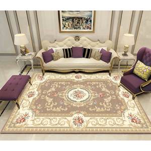 Tapis de sol personnalisé en polaire cristalline extra douce, antidérapant, à pois, imprimé floral, pour chambre à coucher - Product Image 1