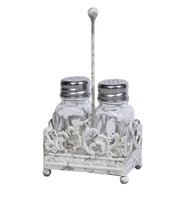 Fabricant de caddie en métal fini vintage en fer porte-vaisselle en métal fini antique - Product Image 4