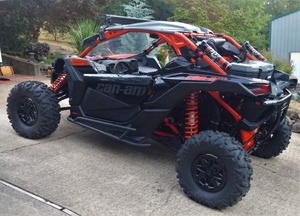 Descuento Can-Am Maverick X3 Max X RS Turbo RR Industrial Smart-Shox 2025 Rojo Fuego Plateado Hiper Brillante Garantía de 3 Años OEM/ODM - Product Image 5