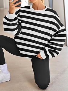 Sweat-shirt femme confortable surdimensionné sweats à capuche pour femmes sweats à capuche décontractés femmes pull doux pour tenues de voyage décontractées - Product Image 3