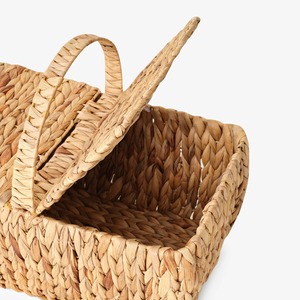 Chất lượng cao tự nhiên nước lục bình Dã Ngoại giỏ cắm trại giỏ wicker Dã Ngoại giỏ lưu trữ cản trở sản xuất tại Việt Nam - Product Image 3