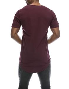 Camisetas Largas de Fitness de Color Sólido, Fabricación Personalizada al por Mayor, Estilo Vintage Lavado, Transpirables y de Alta Calidad - Product Image 4