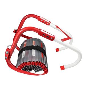 Échelle d'évacuation incendie avec marches antidérapantes et corde d'évacuation d'urgence, échelle télescopique pliable en aluminium <span class=keywords><strong>4m</strong></span> - Product Image 2