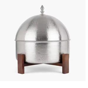 Vente en gros 10 pièces de haute qualité en métal pot à soupe casserole taille personnalisée maison vaisselle chauffe-plats - Product Image 6