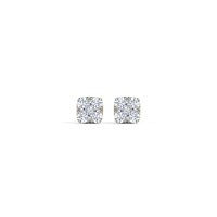 Boucles d'oreilles clous Modern Muse en diamant de laboratoire, taille brillant solitaire, or massif 14K/18K, certifiées GRA, bijoux de luxe à percer