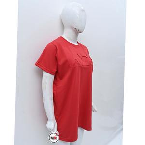 Nueva camiseta personalizada de alta calidad Fabricación de camisetas 3D Impreso en relieve Camiseta personalizada Algodón Unisex Gráfico en relieve Camiseta - Product Image 5