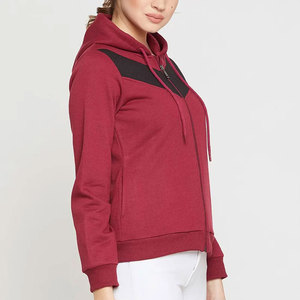 Uniforme de basket-ball à capuche doublé pour femmes, taille plus, 100% coton, haute qualité, vente chaude, design unique - Product Image 2