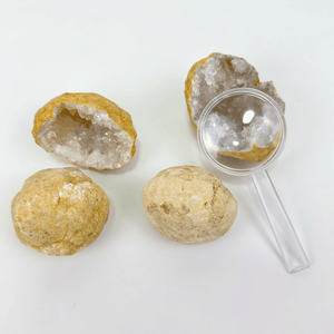 Kit para Abrir Geodas de Cuarzo, Guía de Aventuras con Geodas, Set de Manualidades con Piedras Ecológicas - Product Image 4