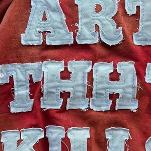 Pantalones de chándal acampanados con lavado ácido para hombre personalizados 100% algodón ligero con capucha diseño sin costuras técnica de diamantes de imitación invierno - Product Image 4