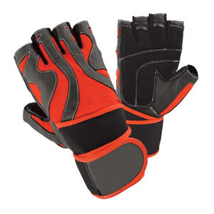 Calidad de exportación Guantes de gimnasio Medio dedo Guantes de levantamiento de pesas Gimnasio Entrenamiento Fitness Ejercicio Soporte de muñeca Guantes de fitness - Product Image 5