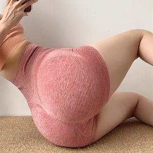 <span class=keywords><strong>Short</strong></span> de sport sans couture pour femme, <span class=keywords><strong>short</strong></span> de yoga, jogging, fitness, taille haute, pantalon court de gymnastique léger, legging de yoga - Product Image 2