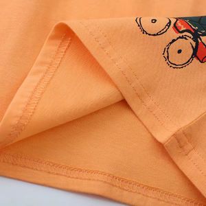 Fournisseur de t-shirts en coton 100% de haute qualité pour garçons, vente en gros pour enfants, avec motifs - Product Image 3