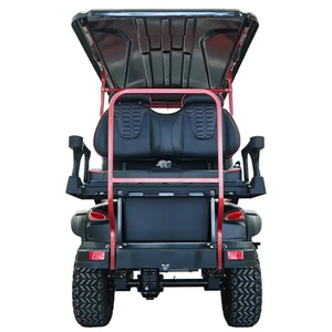 รถกอล์ฟไฟฟ้าคลับคาร์ 5-6 ที่นั่ง ความเร็ว 70 กม./ชม. ระยะทาง 70 กม. ระยะทางการใช้งาน 50-70 กม. พร้อมที่เก็บของท้ายรถ ได้รับการรับรองมาตรฐาน GCC/CE/Eec/Dot - Product Image 5