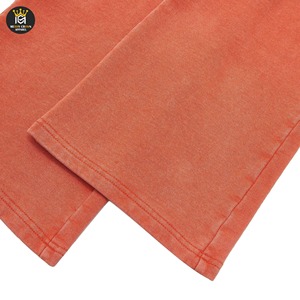 Pantalon décontracté délavé à l'acide motif droit personnalisé de haute qualité pour adulte pantalon délavé à l'acide - Product Image 6