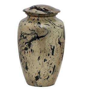 Hermosa urna de cremación decorativa de Metal sólido conmemorativo para adultos, hombres, mujeres, grandes urnas de cremación de latón para cenizas humanas - Product Image 4