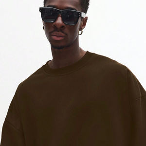 Sudadera Deportiva Personalizada para Hombre, Tejido Grueso, Ecológica, Corte Holgado, Hombros Caídos, Cuello Redondo, Manga Larga - Product Image 4