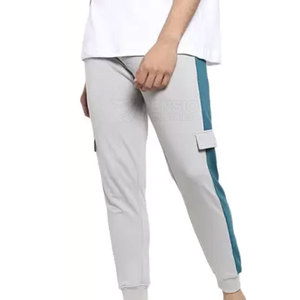 กางเกงจ็อกเกอร์ของผู้ชายมาใหม่ชุดลำลองทรงหลวมตรงตรงแบบสั่งทำพร้อมปิดเอวยางยืดน้ำหนักเบา - Product Image 5