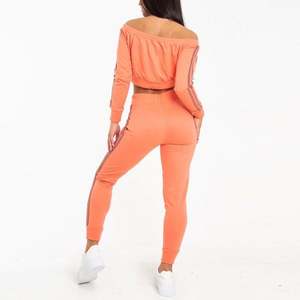 New Arrived Pullover <b>Hoodie</b> with <b>Jogger</b> Pants Women's Two Piece Sets Tracksuit Custom Outfit Print <b>Matching</b> Outfit For Women - Product Image 2