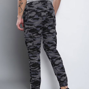 Nouvelle arrivée de pantalons de camouflage pour hommes Slim Fit OEM fabricant pakistanais pantalons pour hommes de camouflage à l'allure imprimée avec design de poche - Product Image 4
