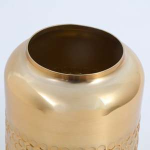 แจกันทองเหลืองสำหรับตกแต่งห้องนั่งเล่นแจกันโลหะสีทองสำหรับตกแต่งงานแต่งงานแจกันดอกไม้งานแต่งงาน - Product Image 5