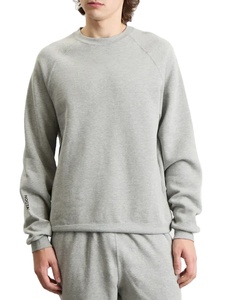 เสื้อสเวตเชิ้ตผู้ชายทรงหลวม คอวี ผ้าฟลีซเนื้อนุ่ม คุณภาพสูง ถักทออย่างดี 38Gsm ซับในด้วยผ้าฝ้าย เป็นมิตรต่อสิ่งแวดล้อม เหมาะสำหรับฤดูร้อน รุ่น 2027 - Product Image 2