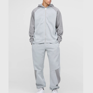 Conjuntos Deportivos Estampados para Hombre, Color Sólido, Estilo Holgado, Estampado Puff, Personalizados, 100% Algodón, Conjuntos de Dos Piezas Personalizados - Product Image 6