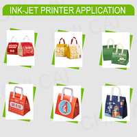 Impresora Automática de Embalaje Nueva, Todo en Uno, de Inyección de Tinta y Una Sola Pasada, para Imprimir en Vasos de Papel y Bolsas de Tela No Tejida, con Control por Aplicación