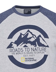 100% algodón cuello redondo manga larga sudadera transpirable cálido moda Casual estampado hombres diseño personalizado en relieve invierno al por mayor - Product Image 2