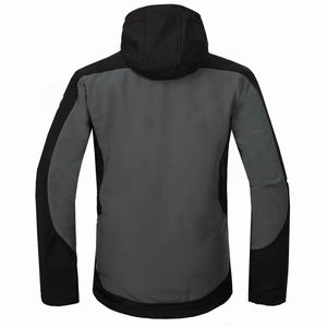 Chaqueta Softshell para hombre hecha en tela de poliéster y nailon más vendida 2025 chaqueta Softshell para hombre de tamaño y color personalizados con servicio OEM - Product Image 3