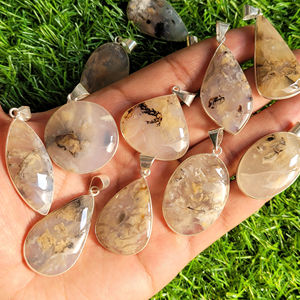 จี้เสือดิจิตรคุณภาพดีที่สุด Cabochon จี้โลหะ เสือดิจิตรพลอยหลวม Cabochon - Product Image 3