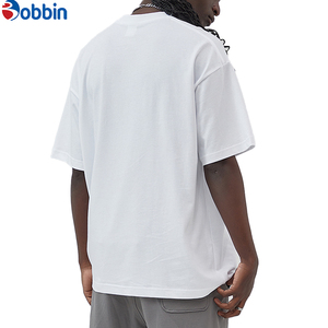 Camiseta Personalizada para Hombre, Camiseta Corta Holgada de Gran Tamaño para Hombre, Camiseta de Algodón Personalizada de Talla Grande, Camiseta Urbana de Peso Pesado - Product Image 6