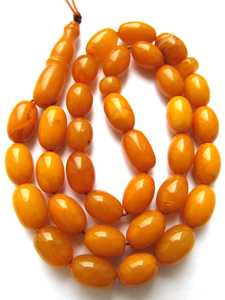 Rosario Musulmán de Resina con Cuentas de Oración Tasbih, 33 Cuentas, Joyería Islámica, Regalo de Eid, Decoración Ecológica para el Hogar - Product Image 2