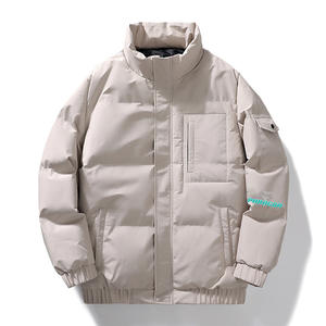 Manteau d'hiver de haute qualité pour hommes-Veste matelassée à col montant personnalisée pour femmes avec décoration à motifs et service OEM - Product Image 6