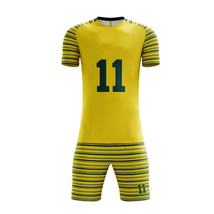 Maillot d'entraînement de football et uniforme personnalisables pour hommes, lavable en machine, tailles éthiques pour adultes, toute l'année, pour la pratique de la ligue - Product Image 3