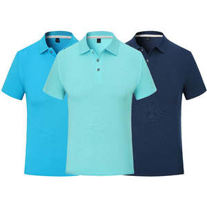 Polo suave cómodo de algodón 100% para hombre a la venta, nuevo diseño con patrón sólido personalizable - Product Image 2